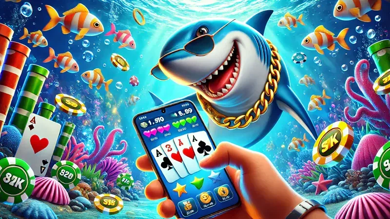 Arena bawah laut dalam permainan tembak ikan BIWIN